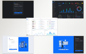 Roksyn v1.0 - Bootstrap 5 管理模板-学课技术网