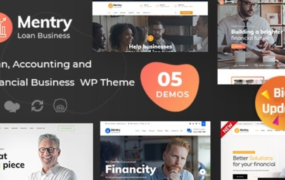 Mentry v2.7 - WordPress贷款和金融主题