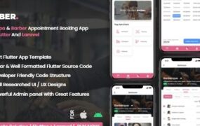 Salon Booking Management System With Mobile App using Flutter v2.2.0