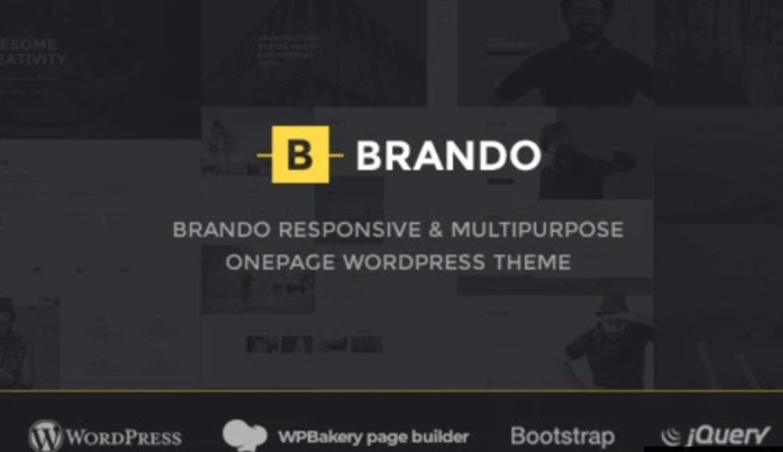 Brando v3.0 – Responsive and Multipurpose OnePage WordPress Theme