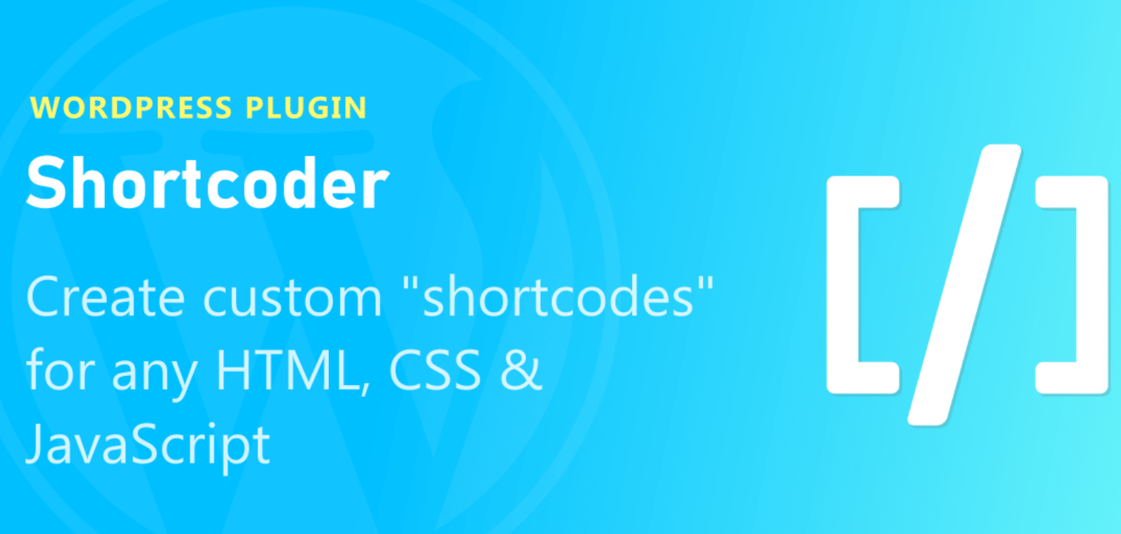 Shortcoder Pro v6.3.2(已汉化80%) – WordPress短代码插件