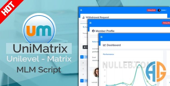UniMatrix SaaS Membership v5.9.2 – MLM Script