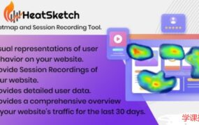HeatSketch v2.9 - 热图和会话记录工具（SaaS 平台）-学课技术网