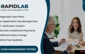 RapidLab v1.1 - Online Loan Management System-学课技术网