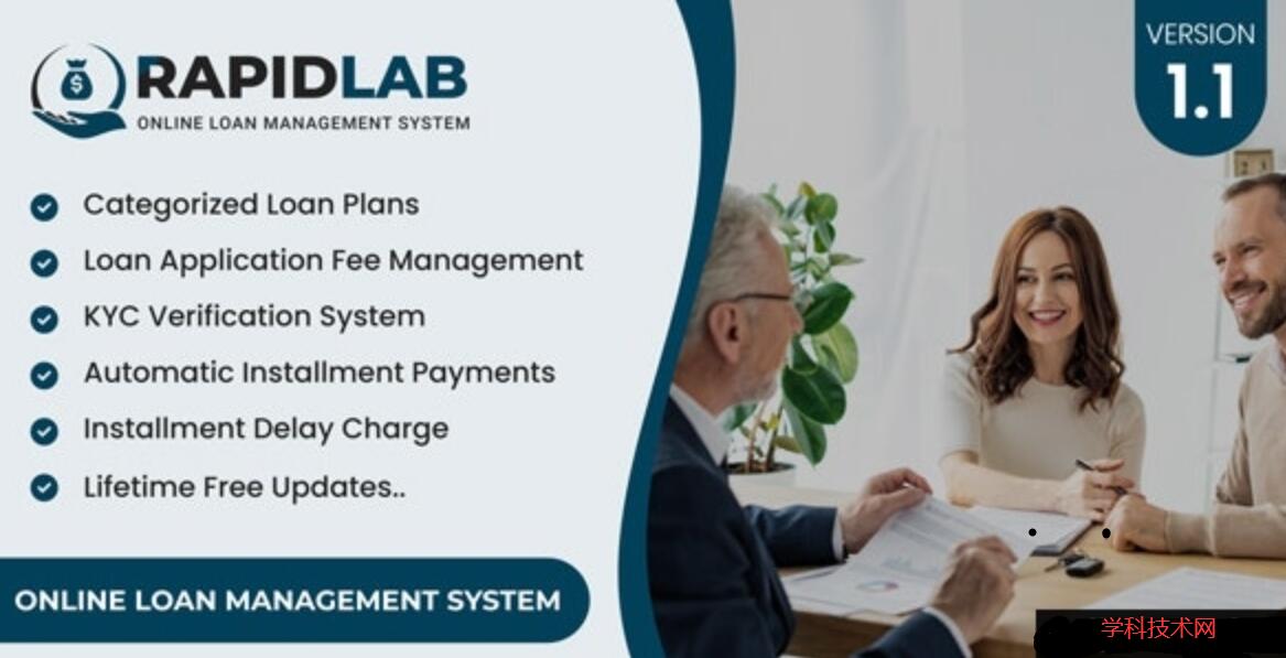 RapidLab v2.0 – Online Loan Management System