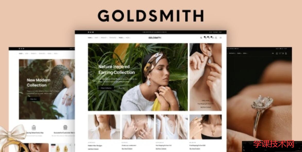 GoldSmith v1.3.7 – Jewelry Store WooCommerce Elementor Theme