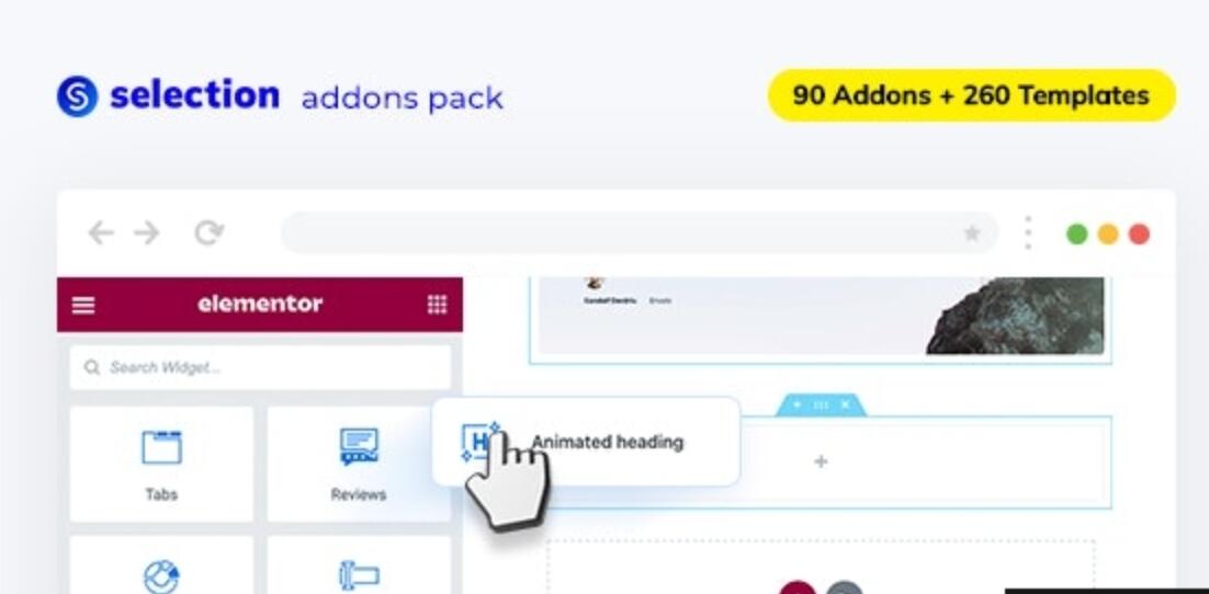 Selection v1.12.2 – Elementor Addons Pack for WordPress