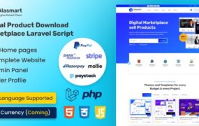 Alasmart v1.3.0 - 数字产品下载市场 Laravel源码