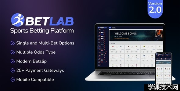 BetLab v4.0（已汉化） – Sports Betting Platform Premium