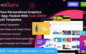 PixaGuru v1.8 - 创建图形、图像、社交媒体帖子、广告、横幅和故事的 SAAS 平台