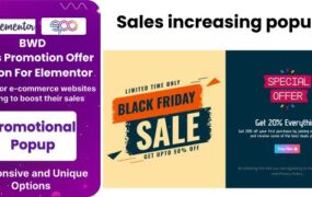 BWD Sales Promotion Offer Addon For Elementor v1.0-学课技术网