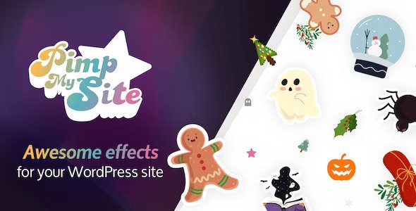 Pimp my Site v1.3.1 – Holiday, Weather & Festive Effects to Pimp your WordPress Site