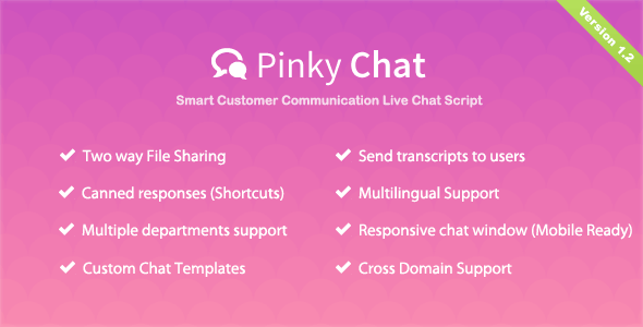 Pinky Chat v1.6.1 – 实时聊天支持源码