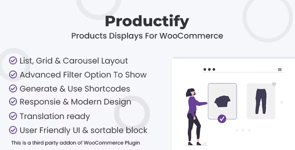 Productify v1.1.3 – Products Displays For WooCommerce