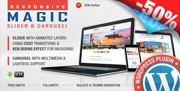 Magic Responsive Slider and Carousel WordPress Plugin v2.1
