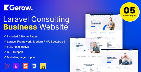 Gerow  v1.7.2- 商业咨询 Laravel 脚本