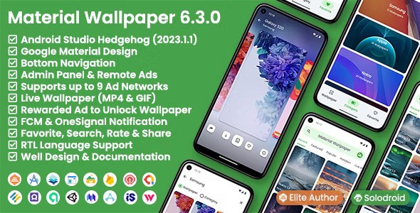 Material Wallpaper v6.5.1