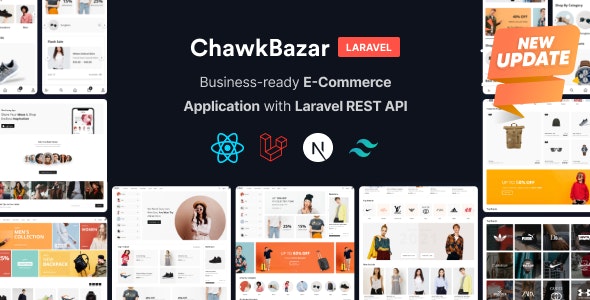 Chawkbazar Laravel V6.8.0 – React, Next, Rest Api Ecommerce With Multivendor
