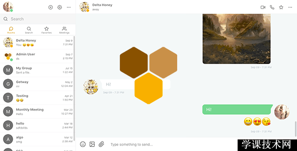Clover v2.9.2 – Real-Time Messaging, Audio & Video Conferencing Web App – Node.js, React, WebRTC, Socket.IO