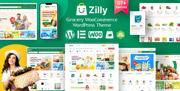 Zilly v3.3  – Grocery Store WooCommerce WordPress Theme