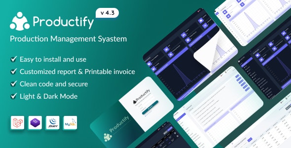 Productify V4.0.4 – 生产管理系统
