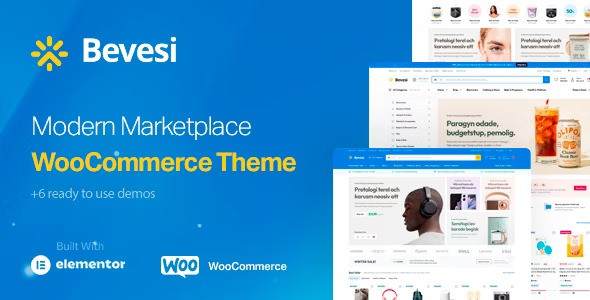 Bevesi v1.1.1 – Multi-Vendor and Marketplace WooCommerce Theme
