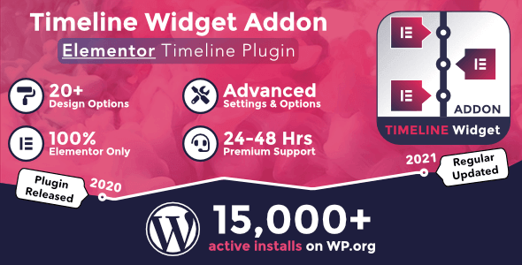 Cool Timeline Pro Timeline Widget Pro Addon For Elementor v2.1.11