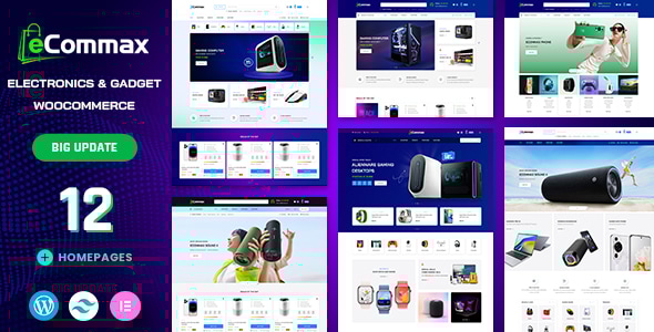 Ecommax v1.2.0 – Electronics & Gadget WooCommerce WordPress Theme