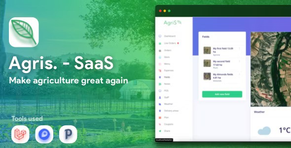 Agris v4.1.0 – SaaS platform script for agriculture