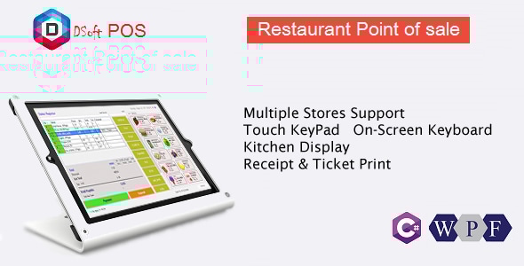 Rest POS v3.2.2 – Restaurant Point of Sale WPF Application