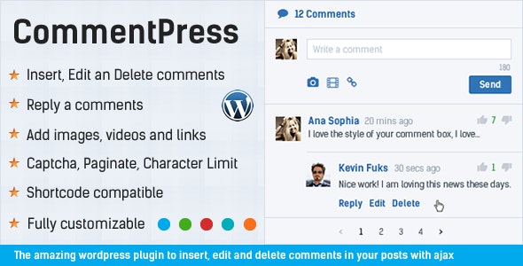 Comment System Plugin for WordPress & Ajax Comments – Comment Press v2.8.4