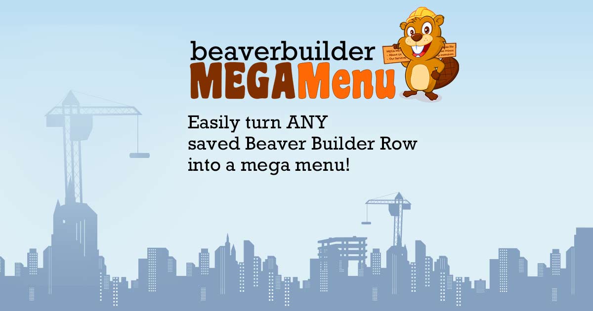 Beaver Builder Mega Menu v1.4.11