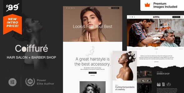 Coiffure v16.0 – 美发沙龙和理发店 WordPress 主题