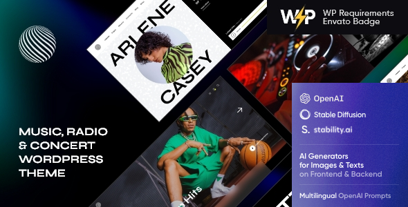 Verse v1.7 – 音乐、广播和音乐会 WordPress 主题