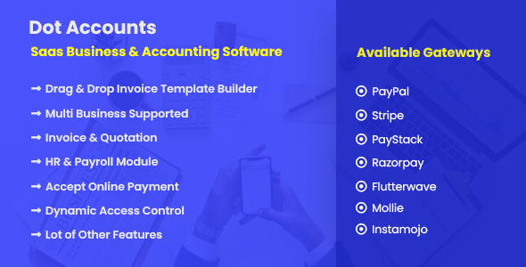 Dot Accounts v2.8 – SaaS 商业和会计软件