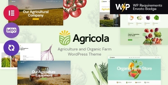 Agricola v1.16 – 农业和有机农场 WordPress 主题