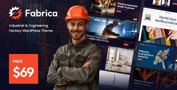 Fabrica v1.8.1 – Industrial & Engineering Factory WordPress Theme