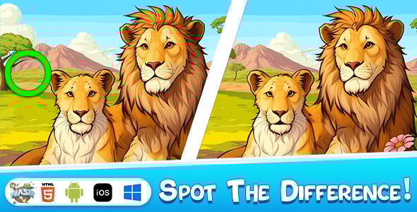 Spot The Difference:The Garden [Phaser 3, HTML5] v1.0.0