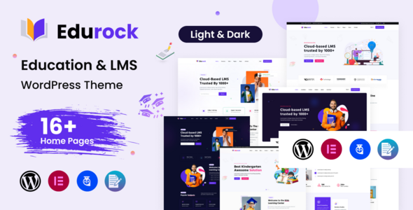 Edurock v1.0.9 – Education WordPress Theme