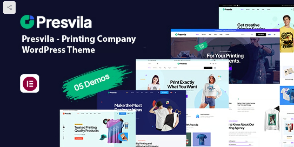 Presvila v1.0 – Printing Company WordPress Theme