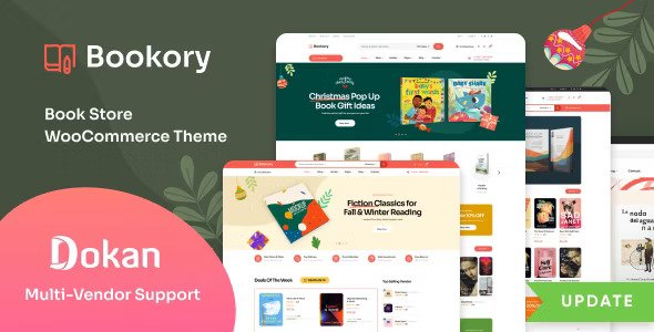 Bookory v2.2.5 – Book Store WooCommerce Theme
