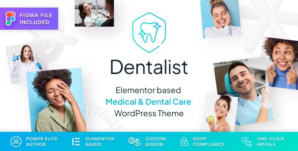 Dentalist v1.1.1 – 医疗和牙医 WordPress 主题