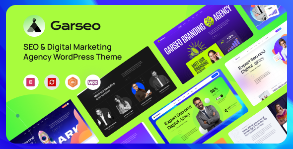 Garseo v1.0.0 – SEO 和数字营销机构 WordPress 主题