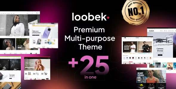 Loobek v1.3.3 – Elementor 多用途 WooCommerce 主题