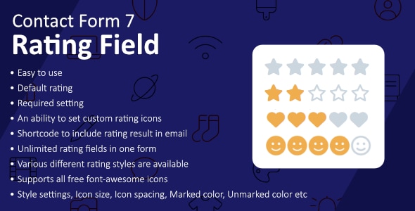 Rating Field for Contact Form 7 v1.3.0