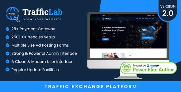 TrafficLab v2.0 – Traffic Exchange Platform