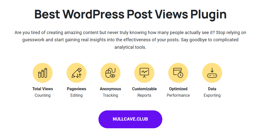 Post Views Counter Pro v1.54 – WordPress文章浏览量计数器专业版