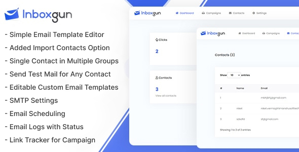 InboxGun v1.0.2 – Email Marketing Application