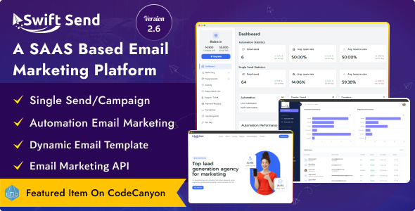 Swift Send v2.6(已汉化)- 电子邮件营销和活动管理(基于 SAAS)