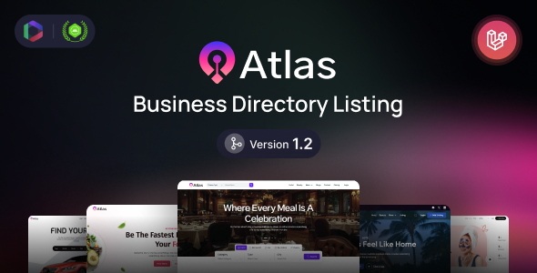 Atlas Laravel Business Directory Listing v1.3.1